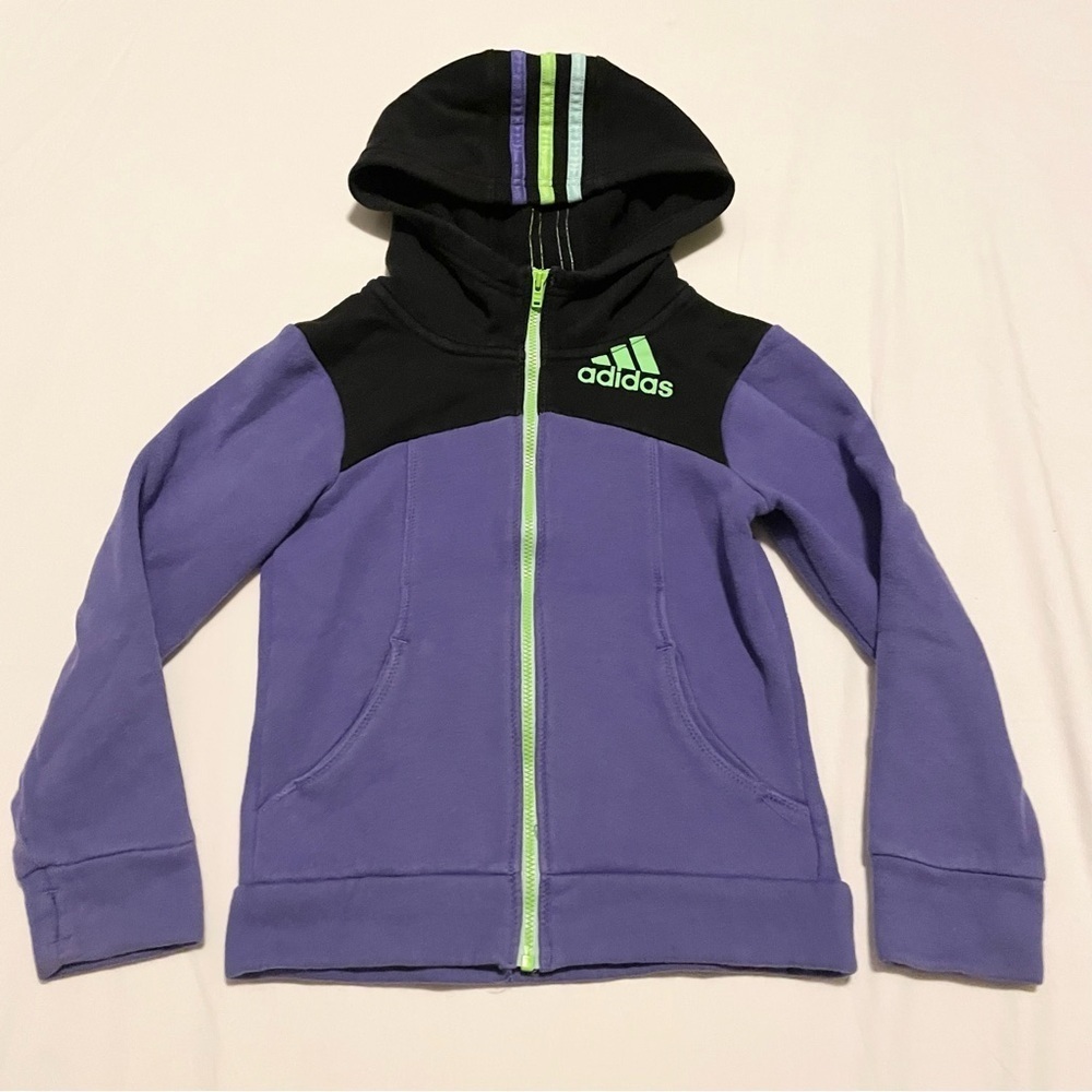 Adidas Kids Size 4T Zip Up Hoodie
